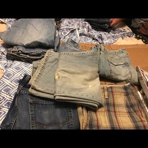Men’s jeans American Eagle and Levi’s